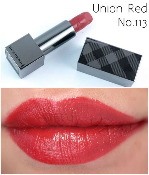 burberry union red lipstick swatch|Union Red No.113 in Union Red 113 .